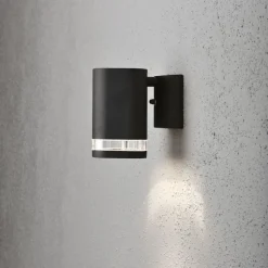 Discount Konstsmide Modena vegglampe I ned - Svart