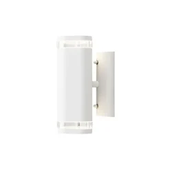 Clearance Konstsmide Modena vegglampe I opp/ned - Hvit