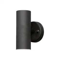 Discount Konstsmide Modena vegglampe opp/ned GU10 Svart