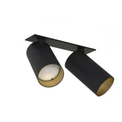 Sale Nowodvorski Mono dobbel innfelt takspot - Svart/Gullfarget Svart / Gull