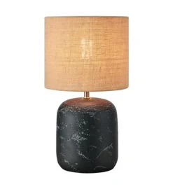 Online Marksløjd Montagna bordlampe 45 - Svart/ Natur