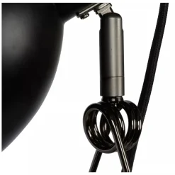 Outlet Lucide Moys bordlampe med clips Svart