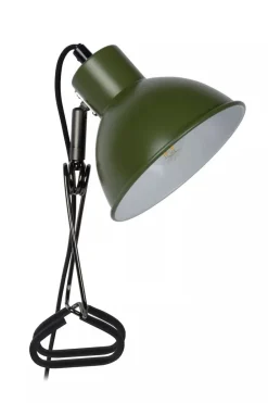 Outlet Lucide Moys bordlampe med clips Svart
