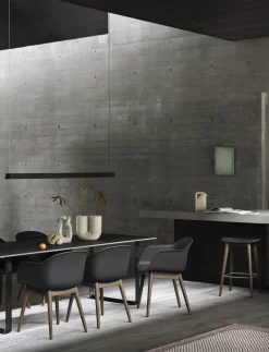 Sale MUUTO Linear takpendel 169cm Svart