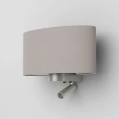 Hot Astro Lighting Napoli Reader vegglampe Nikkel / Hvit