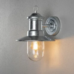 Best Konstsmide Napoli vegglampe utendørs IP44 - Galvanisert