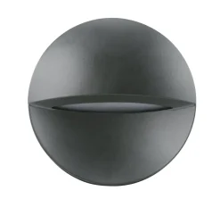 Online NorDesign Nerine 140 vegglampe utensdørs 3,2W coloure switch 3000/4000K IP65 - grå Antrasitt