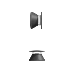 Outlet Lightup Netus vegglampe utendørs 8W IP65 - Mørk Grå
