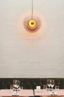 Hot Design by Us New Wave Optic 26 Wall Lamp - Rose Rosa