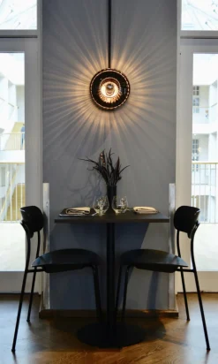 Clearance Design by Us New Wave Optic 26 Wall Lamp - Smoke Grå