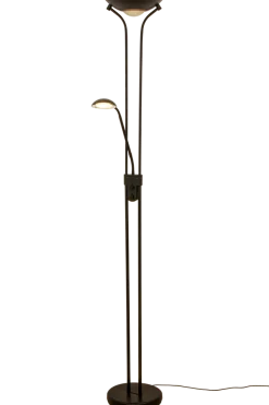 Aneta Lighting Nice gulvlampe uplight med leselysarm