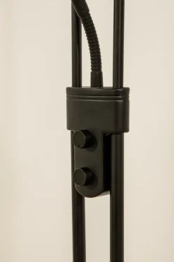 Aneta Lighting Nice gulvlampe uplight med leselysarm
