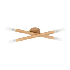 Sale TK Lighting Noble tak/vegglampe 4-lys Natur