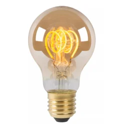 Sale Lucide Normal E27 Filament Vintage LED 5W 2200K dimbar 60 mm - Amber