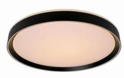 Discount Lucide Nuria taklampe 30 cm 18 watt 2700 Kelvin 3-step dim Svart