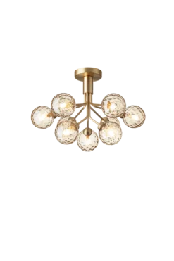 Clearance Nuura Apiales 9 ceiling /optic glass Messing