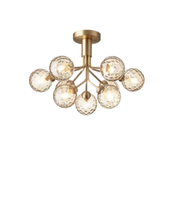 Clearance Nuura Apiales 9 ceiling /optic glass Messing