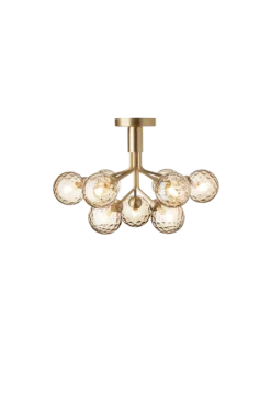 Clearance Nuura Apiales 9 ceiling /optic glass Messing