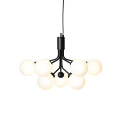 Best Nuura Apiales 9 satin svart/opal Svart / Opal