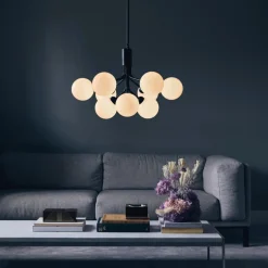 Best Nuura Apiales 9 satin svart/opal Svart / Opal