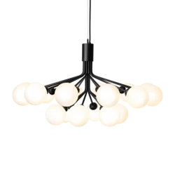 Hot Nuura Apiales 18 satin svart/opal Svart / Opal