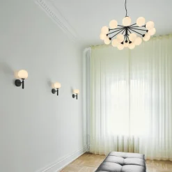 Hot Nuura Apiales 18 satin svart/opal Svart / Opal