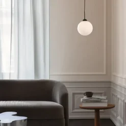 Discount Nuura Apiales 1 taklampe - Satin svart/ opal Svart / Opal