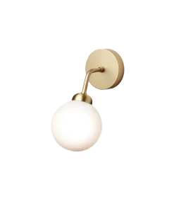 Hot Nuura Apiales vegglampe - messing/Opal Messing / Opal
