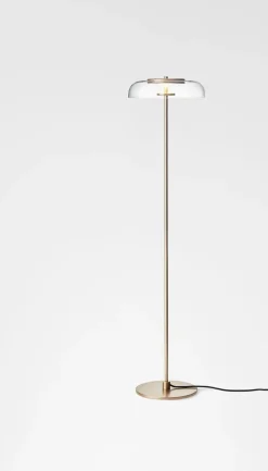 Discount Nuura Blossi gulvlampe Nordic Gold Messing
