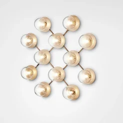 Sale Nuura Liila 12 taklampe/vegglampe - optic Messing