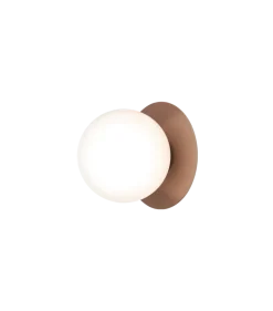 Outlet Nuura Liila 1 utendørslampe - mørk bronse/opal Bronse / Opal