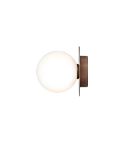 Outlet Nuura Liila 1 utendørslampe - mørk bronse/opal Bronse / Opal