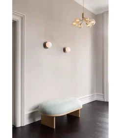 New Nuura Liila 1 vegglampe/taklampe - medium - bronse/opal Bronse / Opal