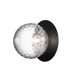Sale Nuura Liila 1 vegglampe/taklampe - large - / optikk Svart