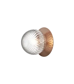 Hot Nuura Liila 1 vegglampe/taklampe - medium - /optic Bronse