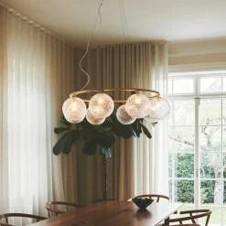 Clearance Nuura Miira 8 circular / optikk Messing