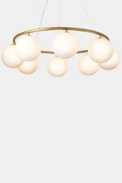New Nuura Miira 8 circular Messing / Opal