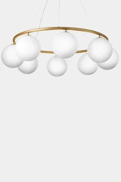 New Nuura Miira 8 circular Messing / Opal