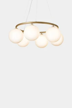 New Nuura Miira 6 circular Messing / Opal