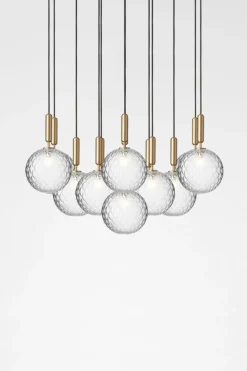 Outlet Nuura Miira 13 large / optikk Messing