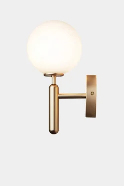 Online Nuura Miira vegglampe Messing / Opal