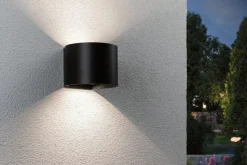 Hot Paulmann Nyara rund oppladbar vegglampe opp/ned lys med sensor