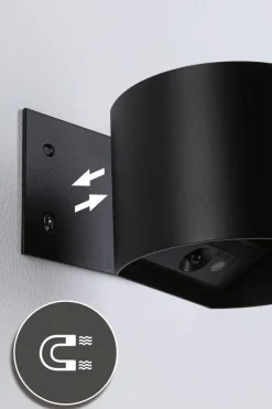 Hot Paulmann Nyara rund oppladbar vegglampe opp/ned lys med sensor