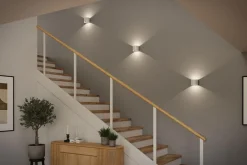 Hot Paulmann Nyara rund oppladbar vegglampe opp/ned lys med sensor