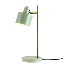 Sale Dyberg Larsen Ocean bordlampe - Oliven/Messingfarget Messing / Grønn