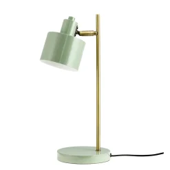 Sale Dyberg Larsen Ocean bordlampe - Oliven/Messingfarget Messing / Grønn
