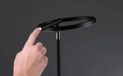 Discount Paulmann Odila bordlampe 10,4W - Dimbar Svart / Krom