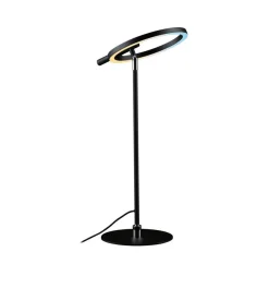 Discount Paulmann Odila bordlampe 10,4W - Dimbar Svart / Krom
