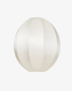 Discount Oi Soi Oi Silkeskjerm Oval S - Offwhite Hvit