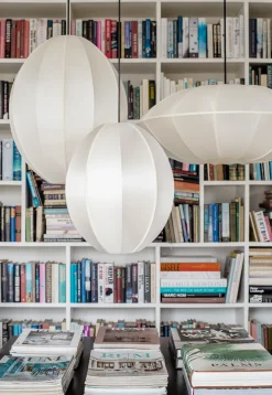 Discount Oi Soi Oi Silkeskjerm Oval S - Offwhite Hvit
